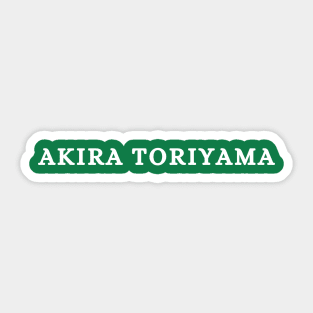 Akira Toriyama Sticker